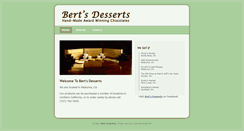 Desktop Screenshot of bertsdesserts.com